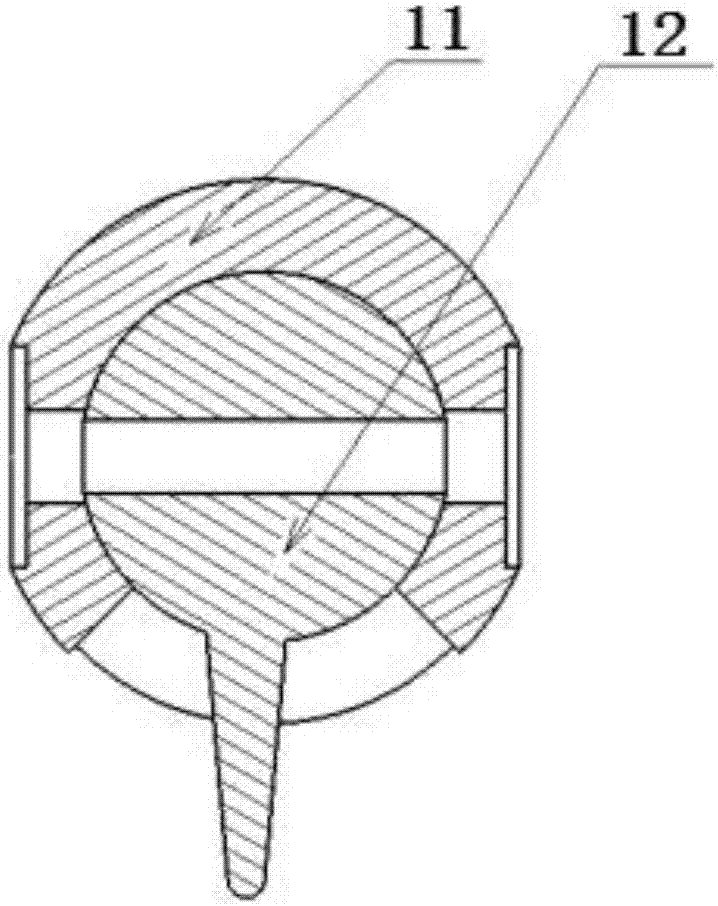 Direct acting fuel oil metering device and metering method thereof