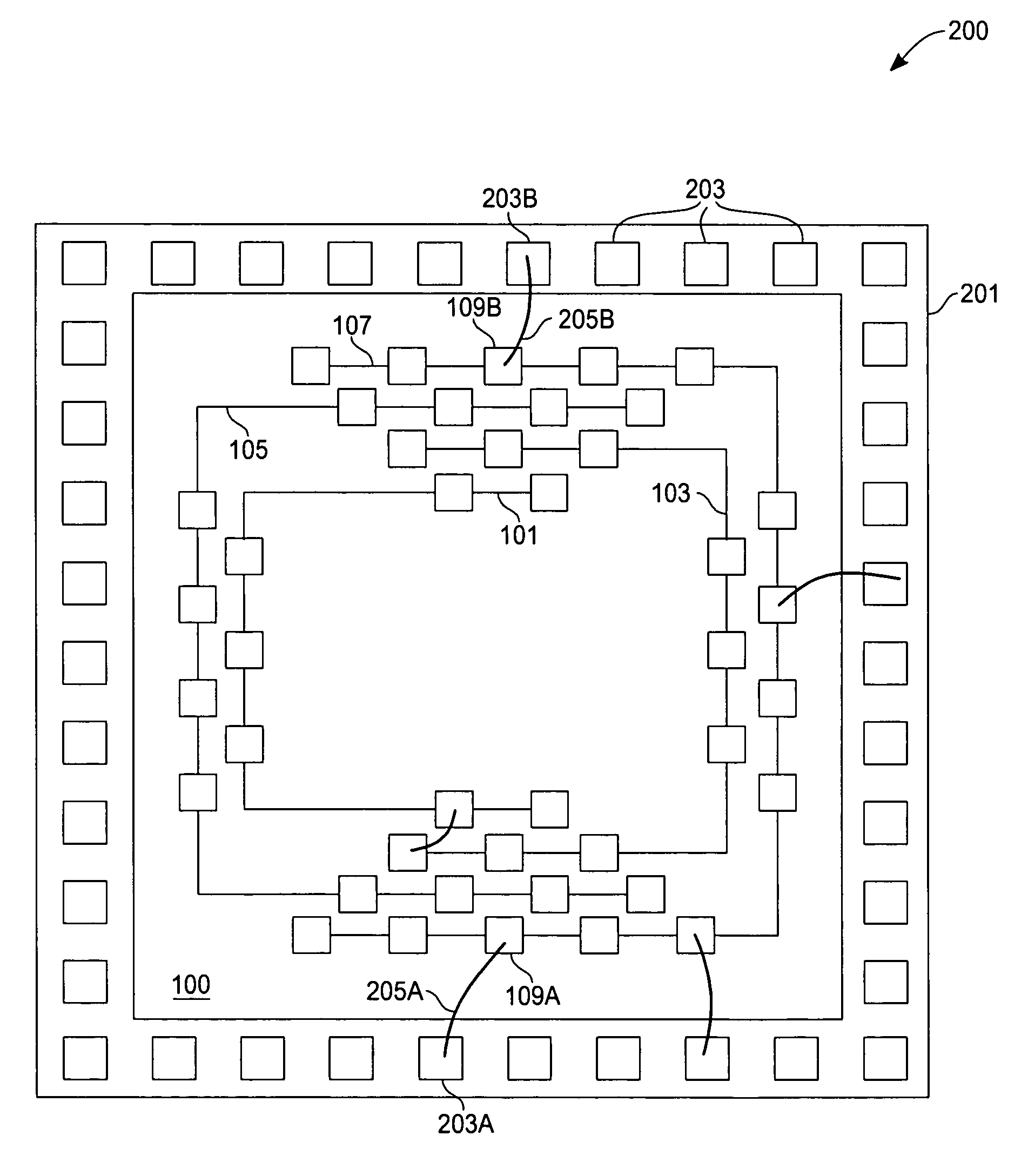 Universal interconnect die