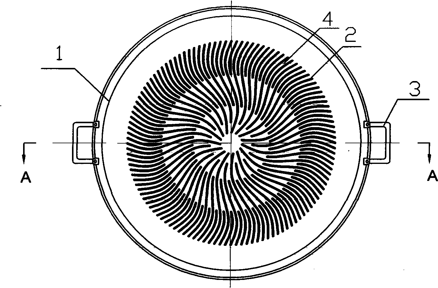 Structural principle of an energy-saving pot and manufacture process for the same