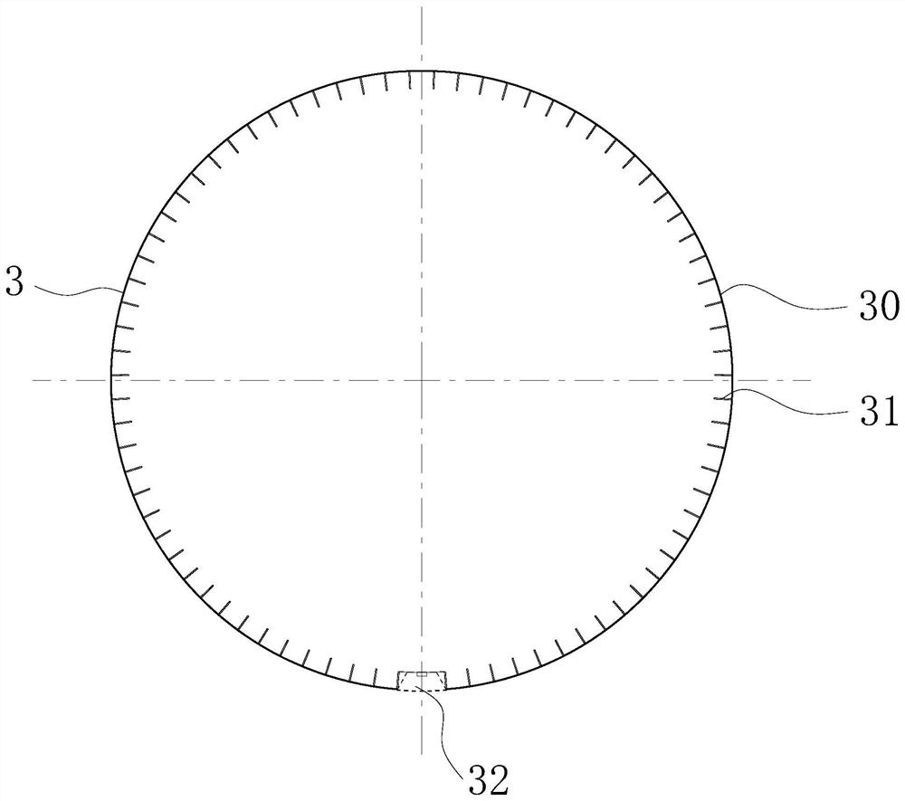 Reinforcing ring, heat preservation tank with reinforcing ring and processing method of heat preservation tank