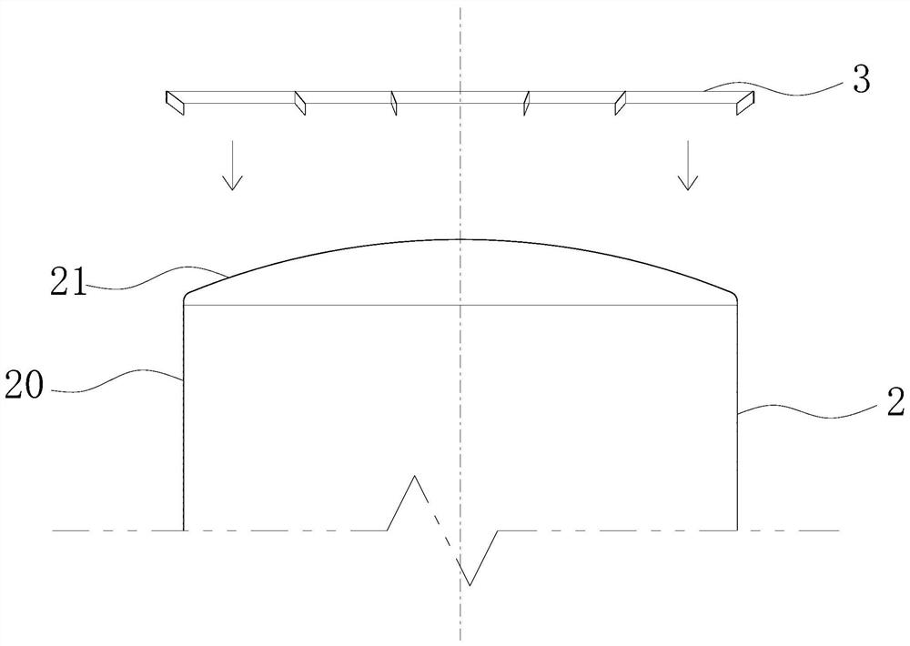 Reinforcing ring, heat preservation tank with reinforcing ring and processing method of heat preservation tank