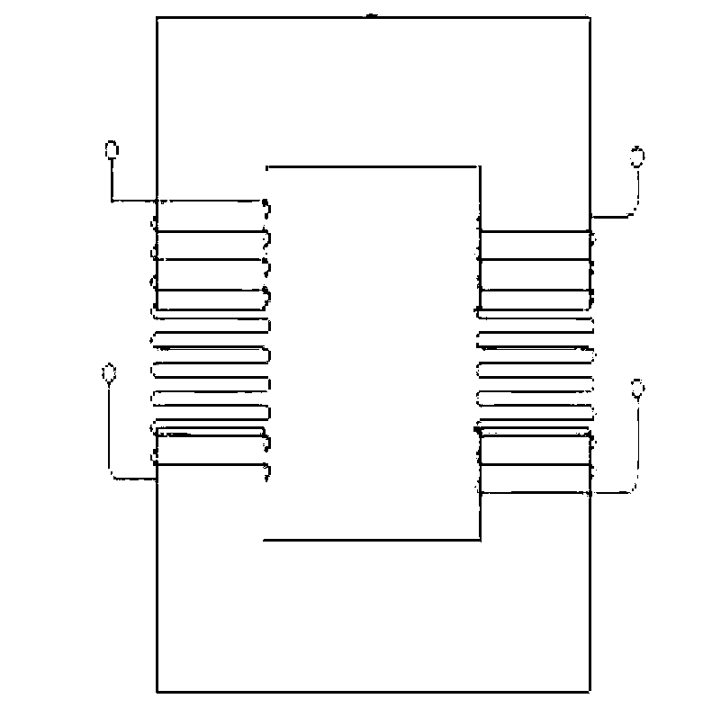 High-voltage adjustable reactor