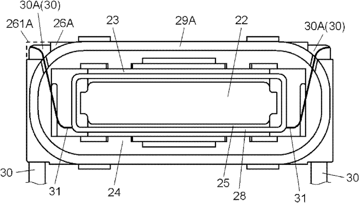 Speaker, and electronic apparatus and cellular phone using the speaker