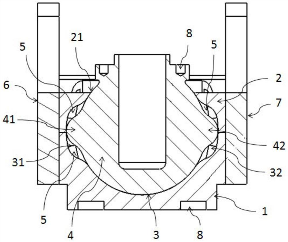 Lumbar joint mechanism and robot