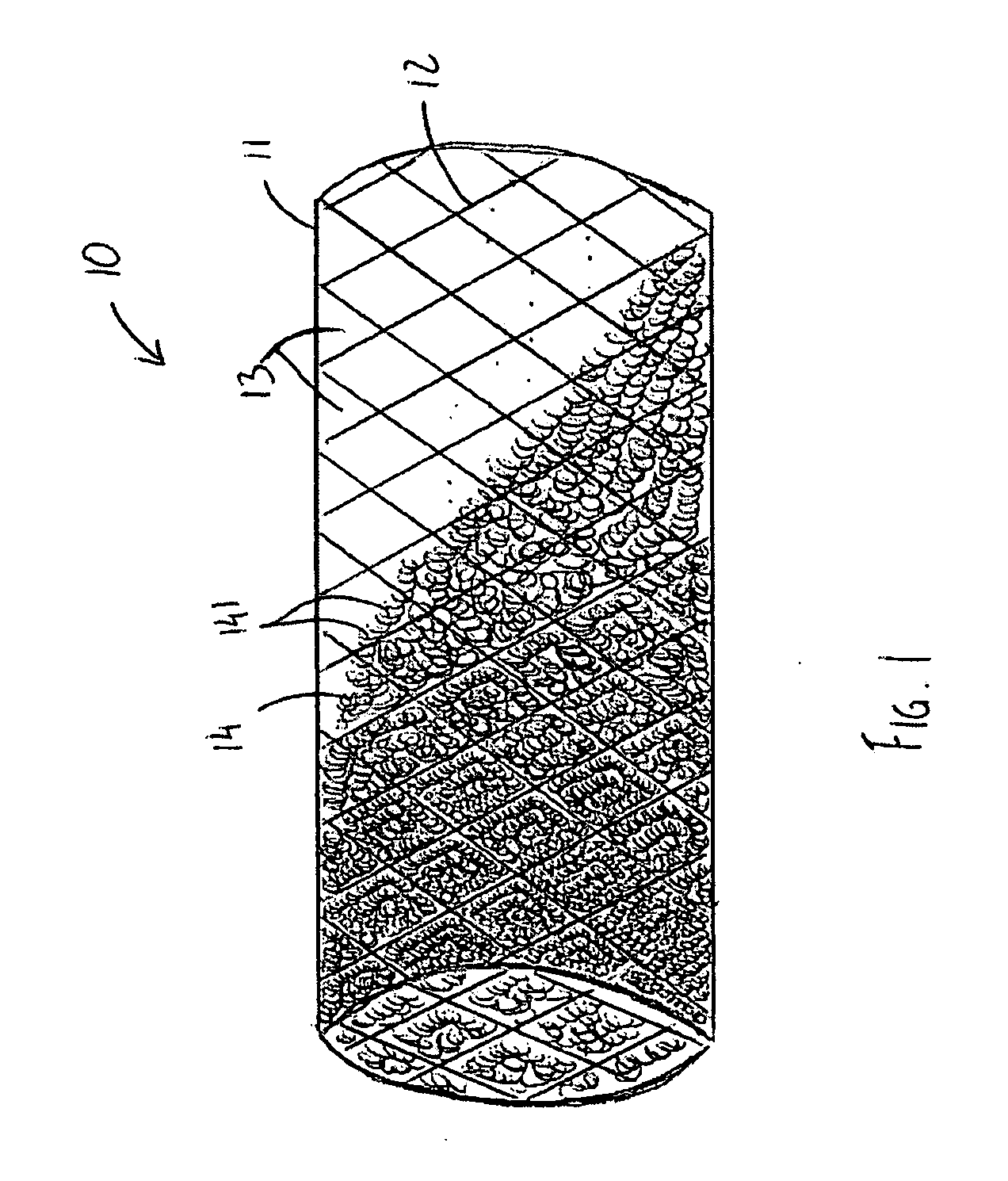 Intravascular device with netting system