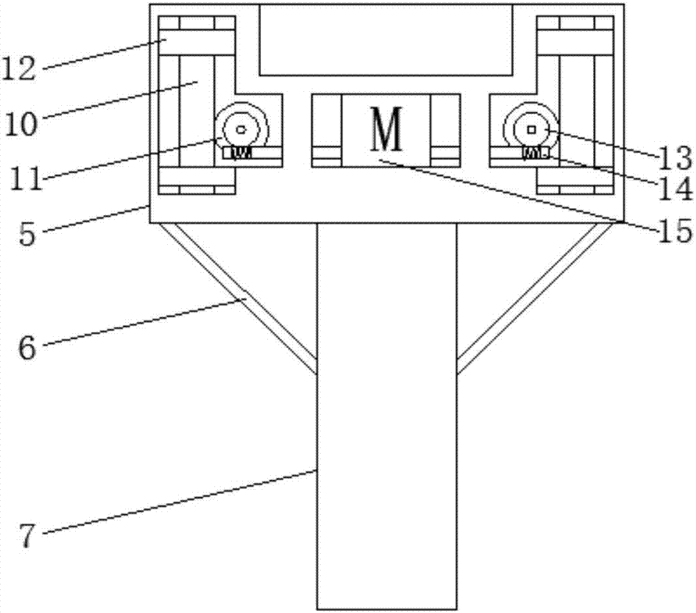 Safe anti-inclined sliding vehicle carrying device