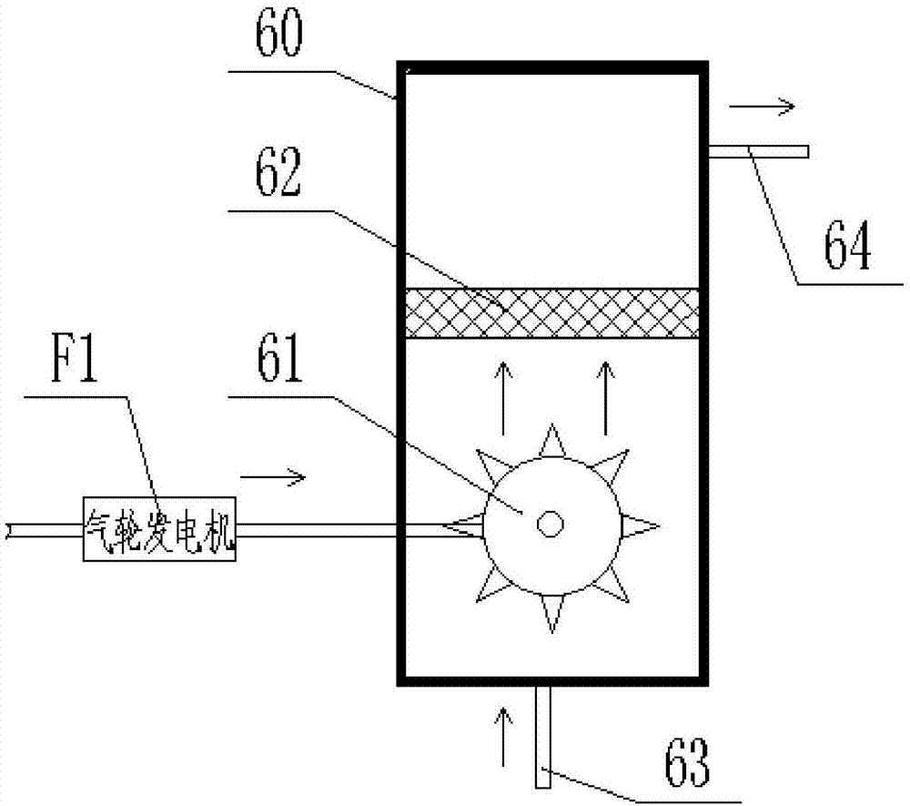 Air energy storage efficient energy recovery mechanism