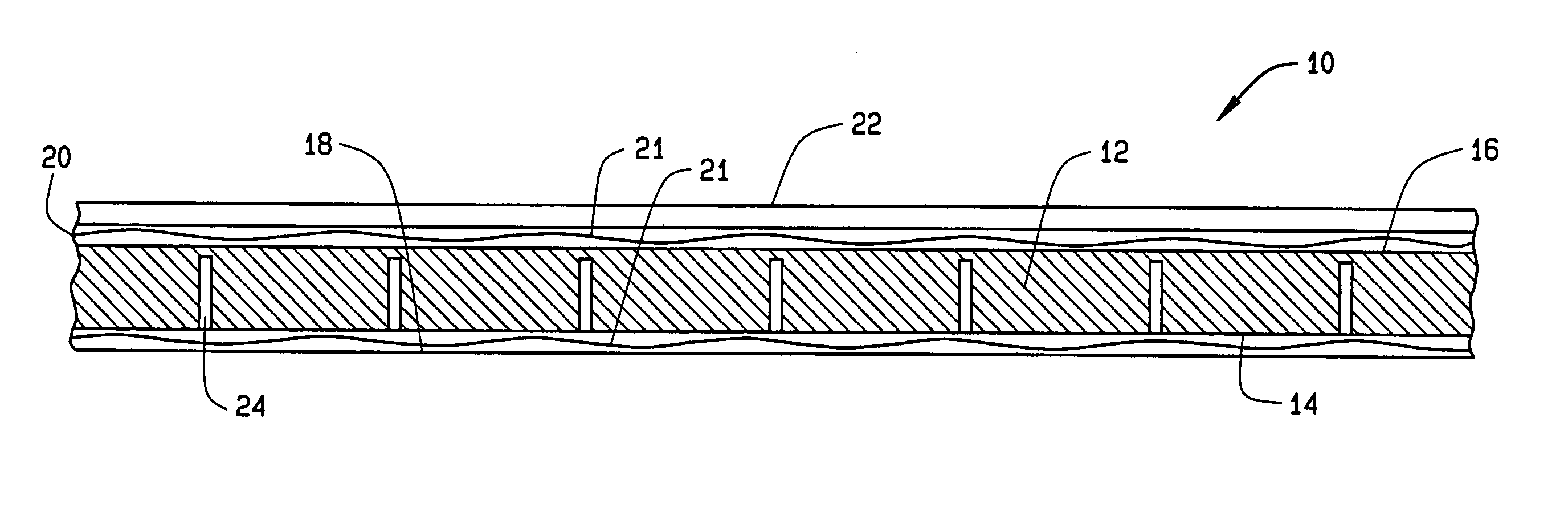 Multi-layered structural corrosion resistant composite liner