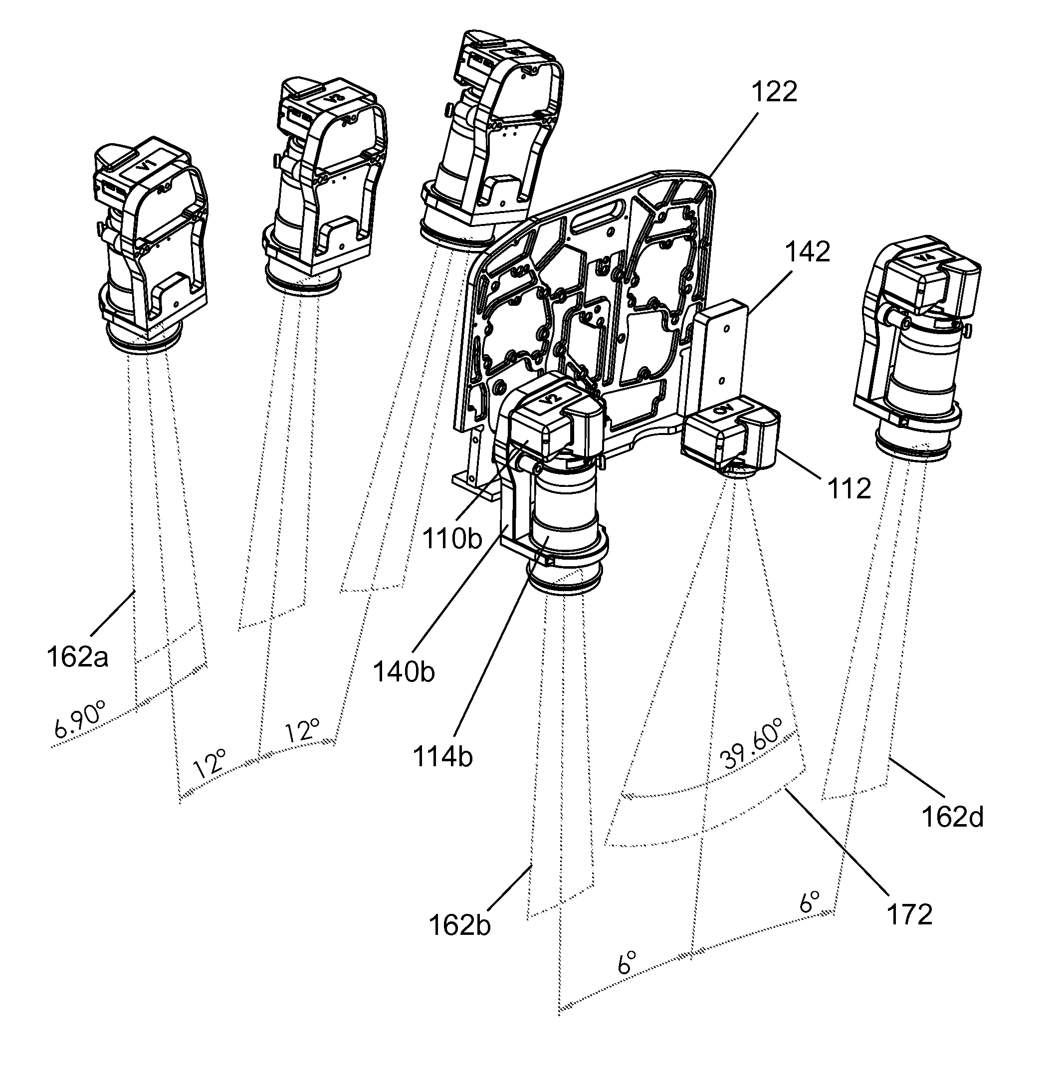 Wide-area aerial camera systems