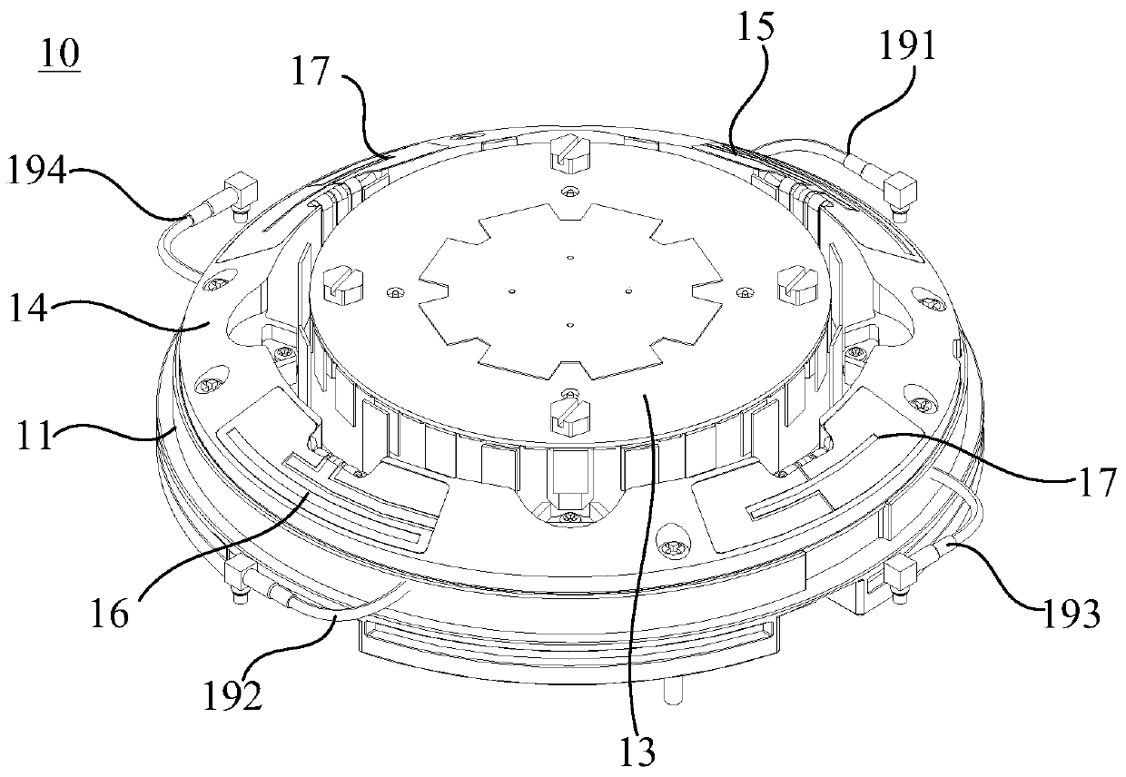 Multimode multi-frequency combined antenna and GNSS receiver