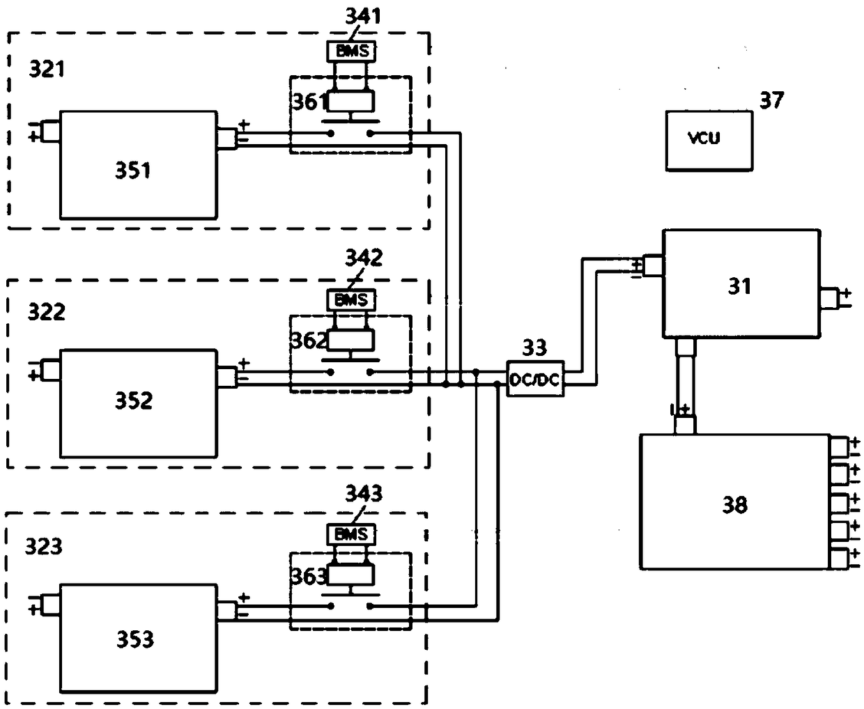 Augmented-program battery system