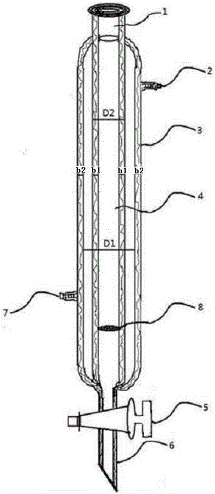 Method for adopting pH gradient elution method to synchronously separate triterpenoid saponins and licorice flavonoid