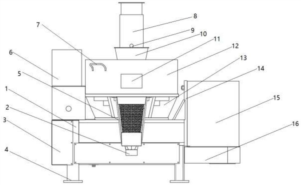 Medicinal powder granulating device