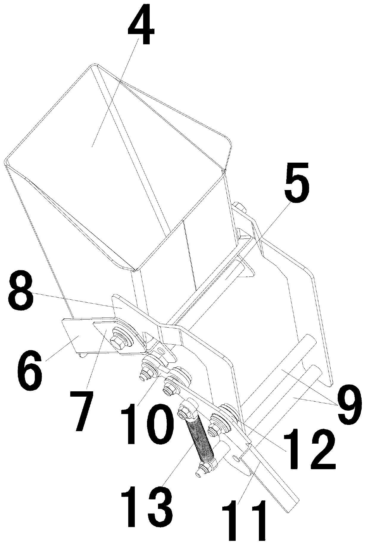 Weighing device with memory function and for combination scale and achieving method thereof