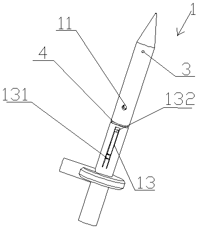 Needle shedding prevention device of infusion apparatus