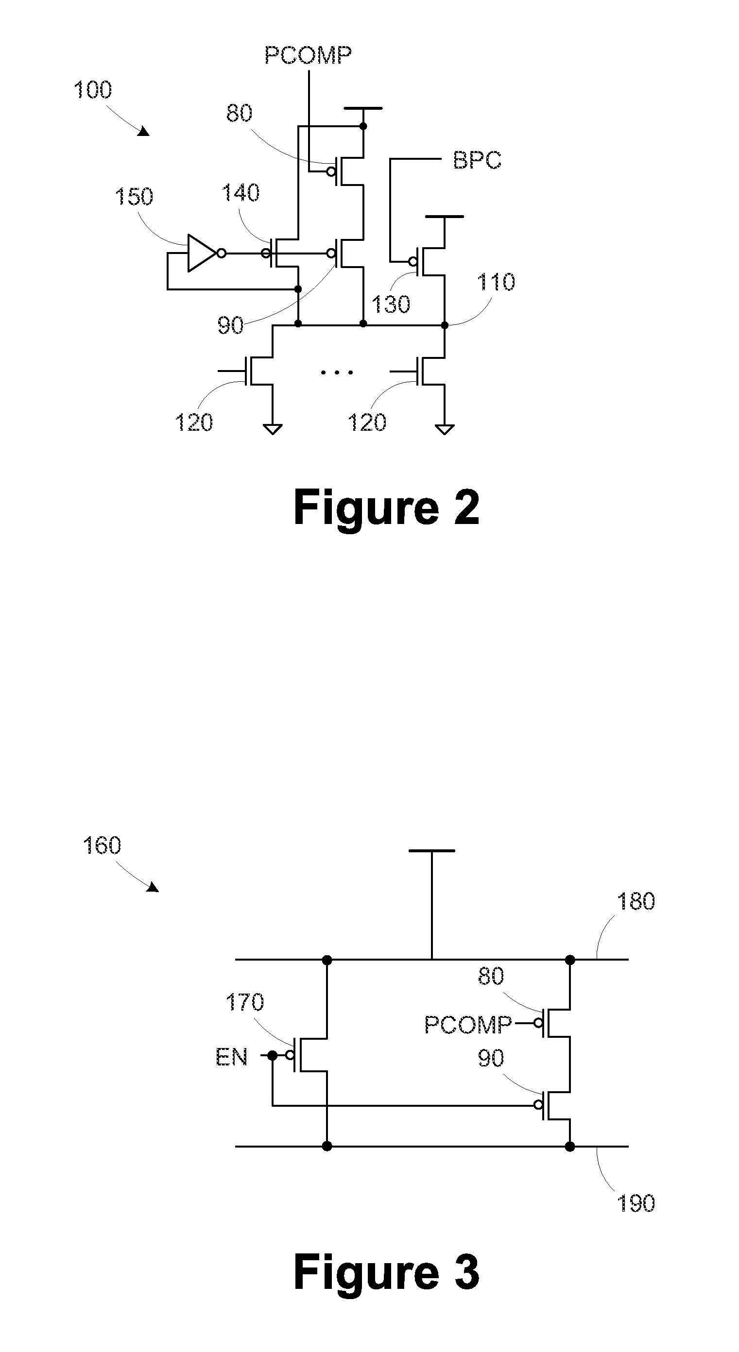 Circuit for negative bias temperature instability compensation