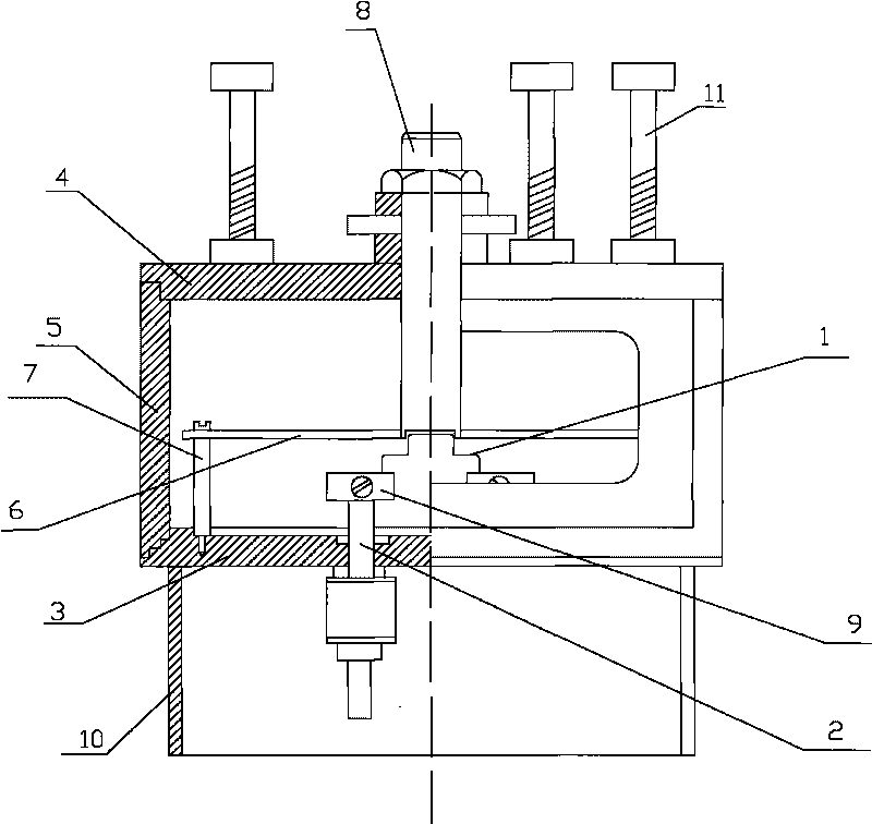 Electron gun assembly die and assembling method thereof