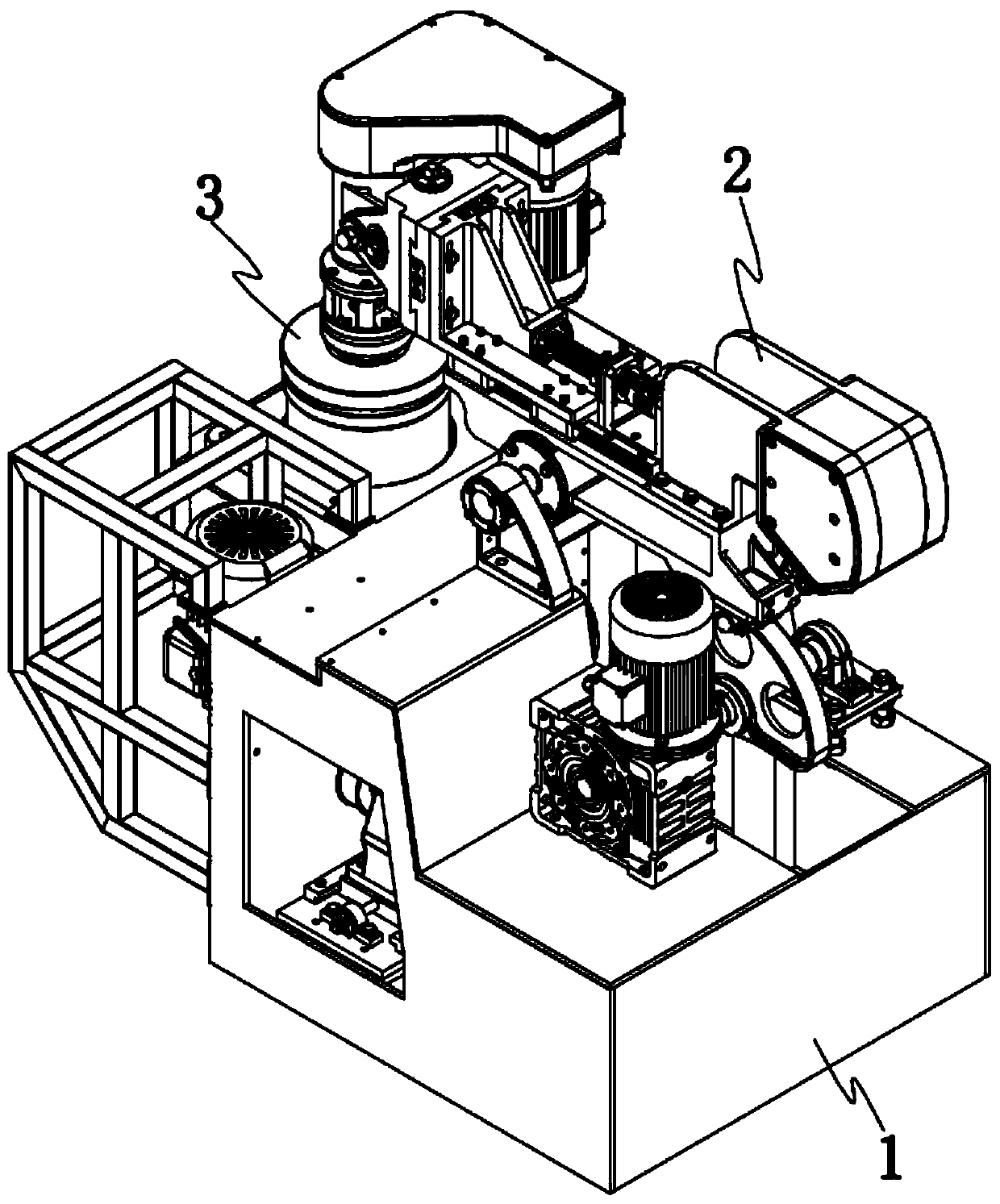 A large-scale crushing and grinding machine for Chinese herbal medicines