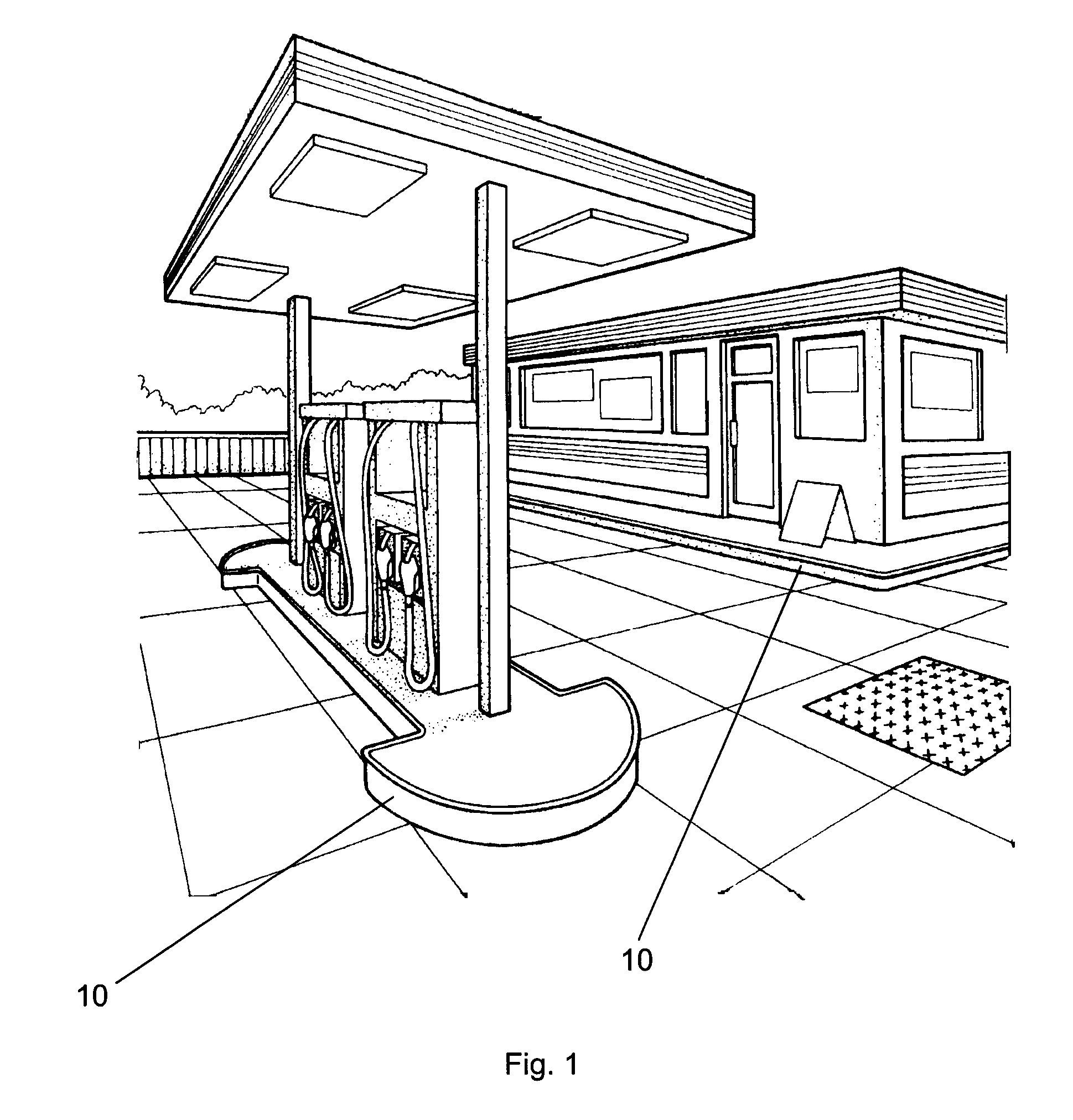 Galvannealed steel forms