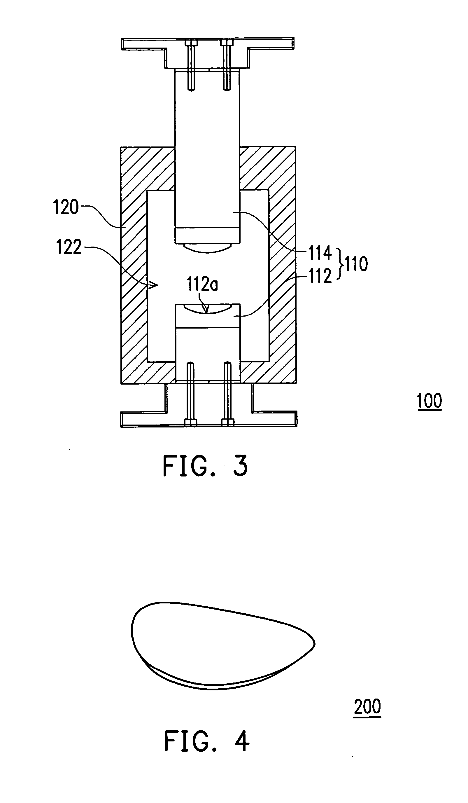 Head component of golf club head punching machine and method for fabricating the same