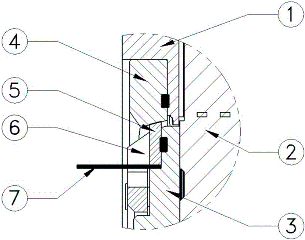 Test analysis method for tri-eccentric butterfly valve sealing pair and tri-eccentric butterfly valve