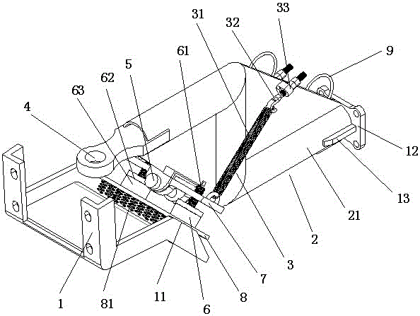 Car coupler connecting device