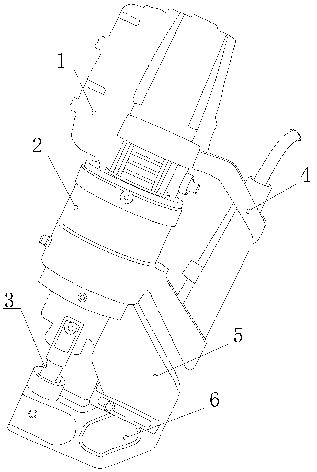 Electric power construction tool