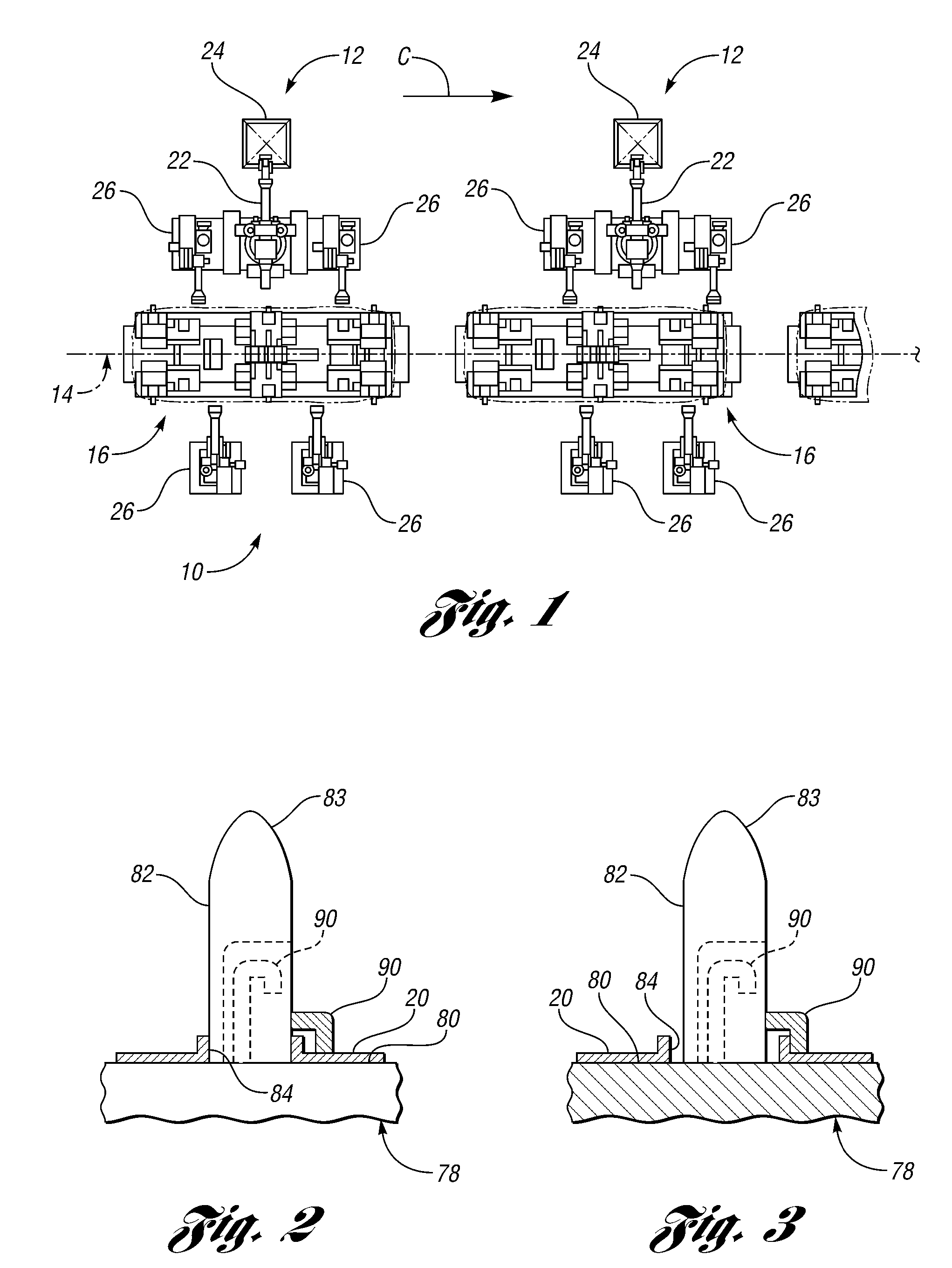 Assembly line vehicle body positioning