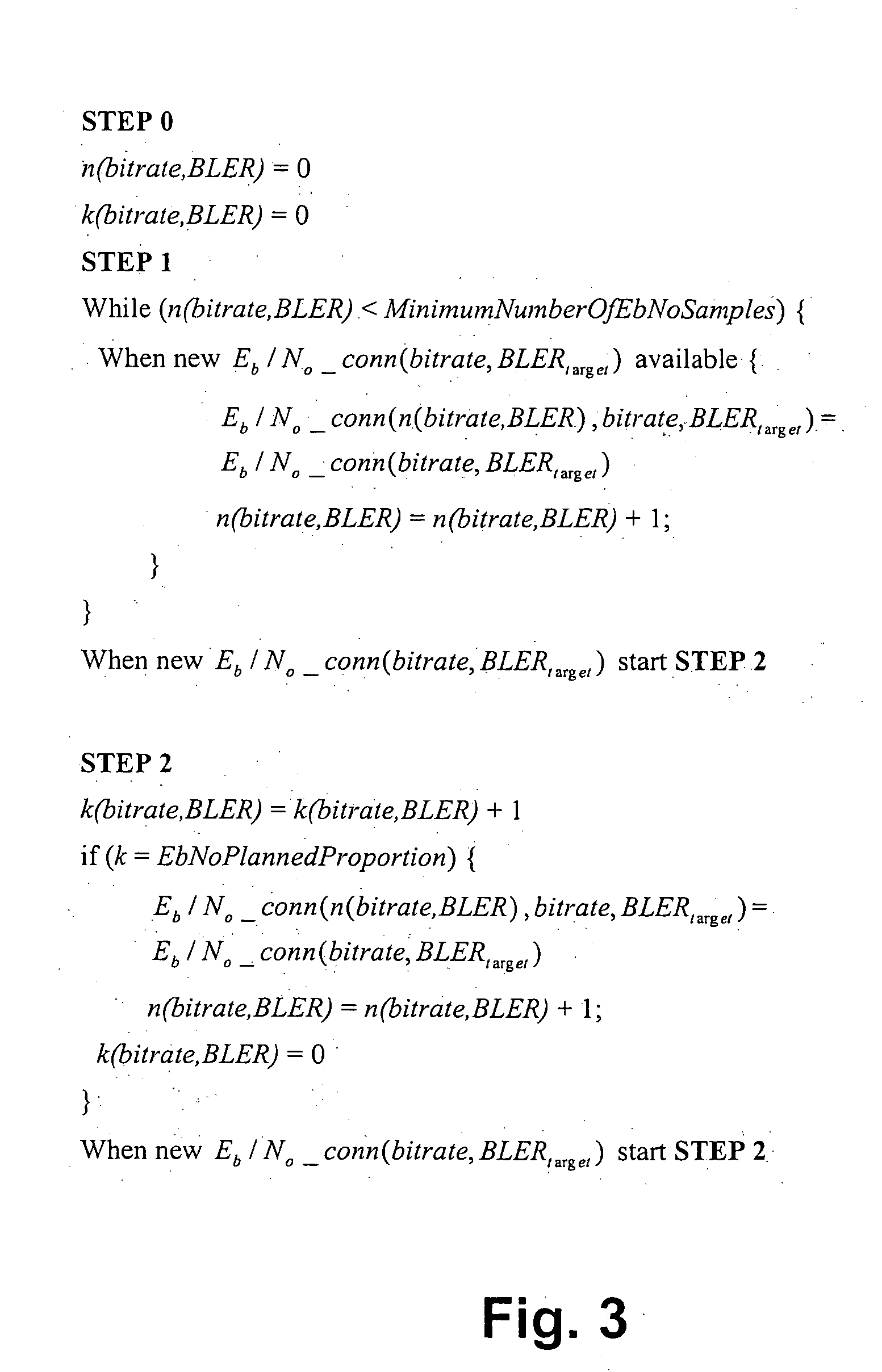 Method and network element for controlling power and/or load in a network