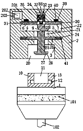 Database server device capable of stably operating