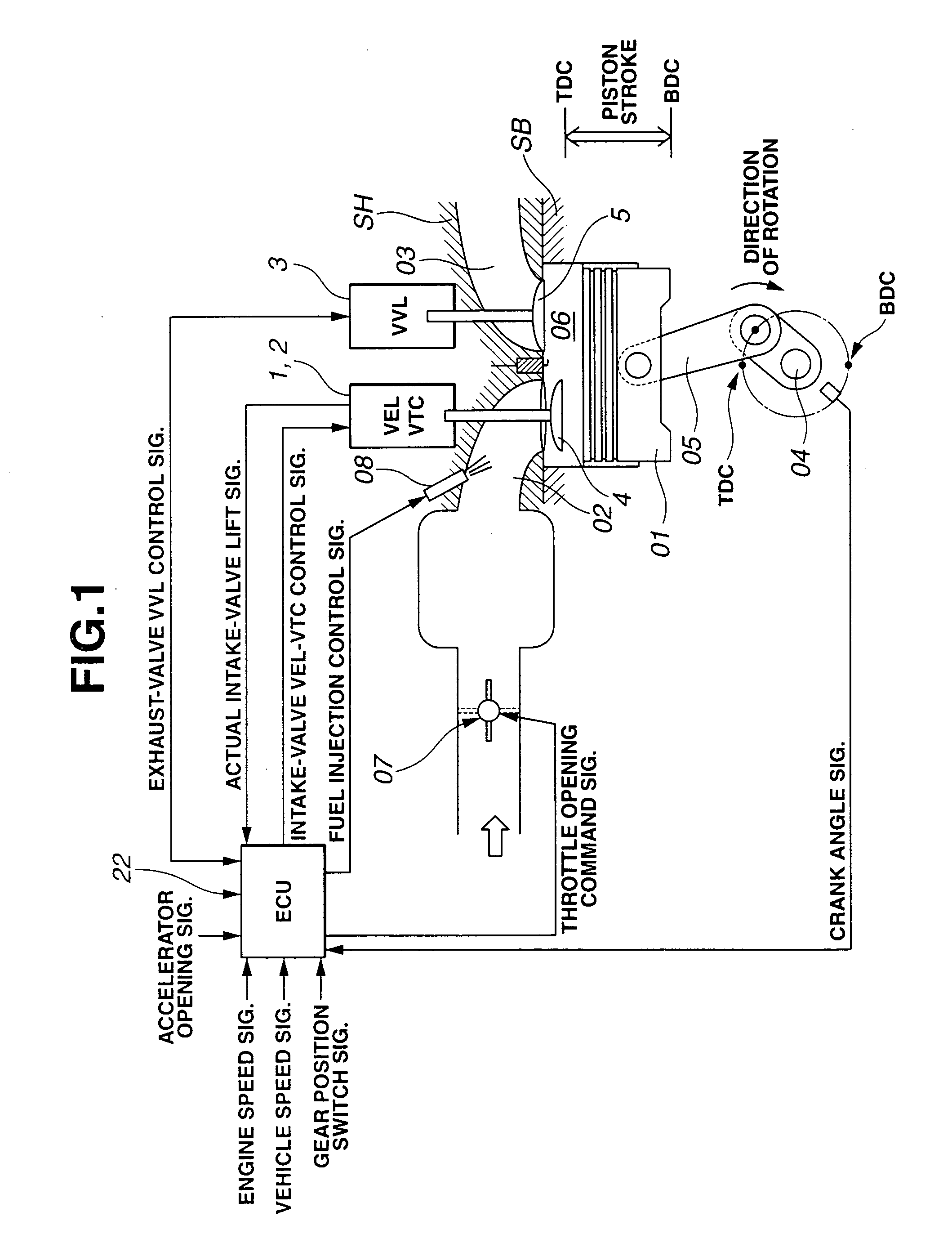 Cylinder cutoff control apparatus of internal combustion engine