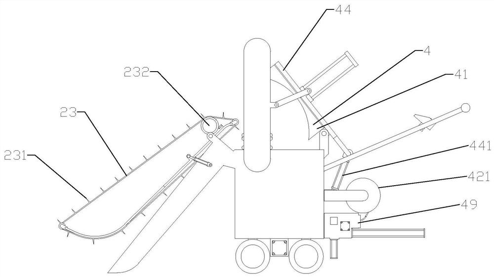 Bundling machine for cut branches