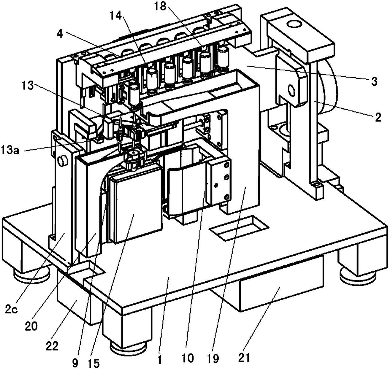 Automatic drug liquid preparation machine for injection