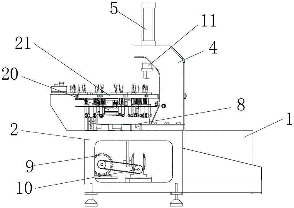 Multi-station pressing machine