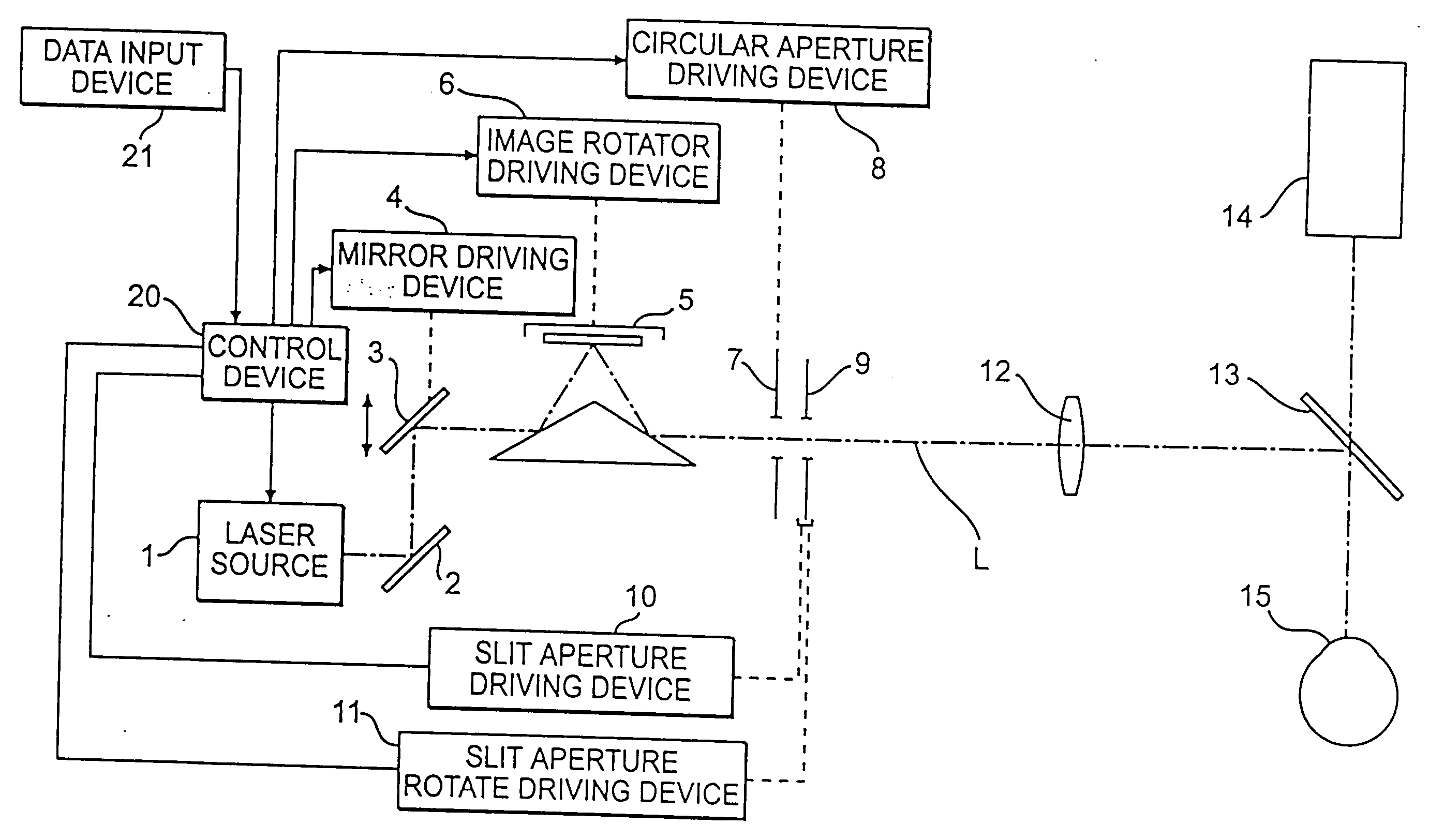 Apparatus for calculation of ablation data on a cornea for refractive correction and apparatus for operation on a cornea for refractive correction