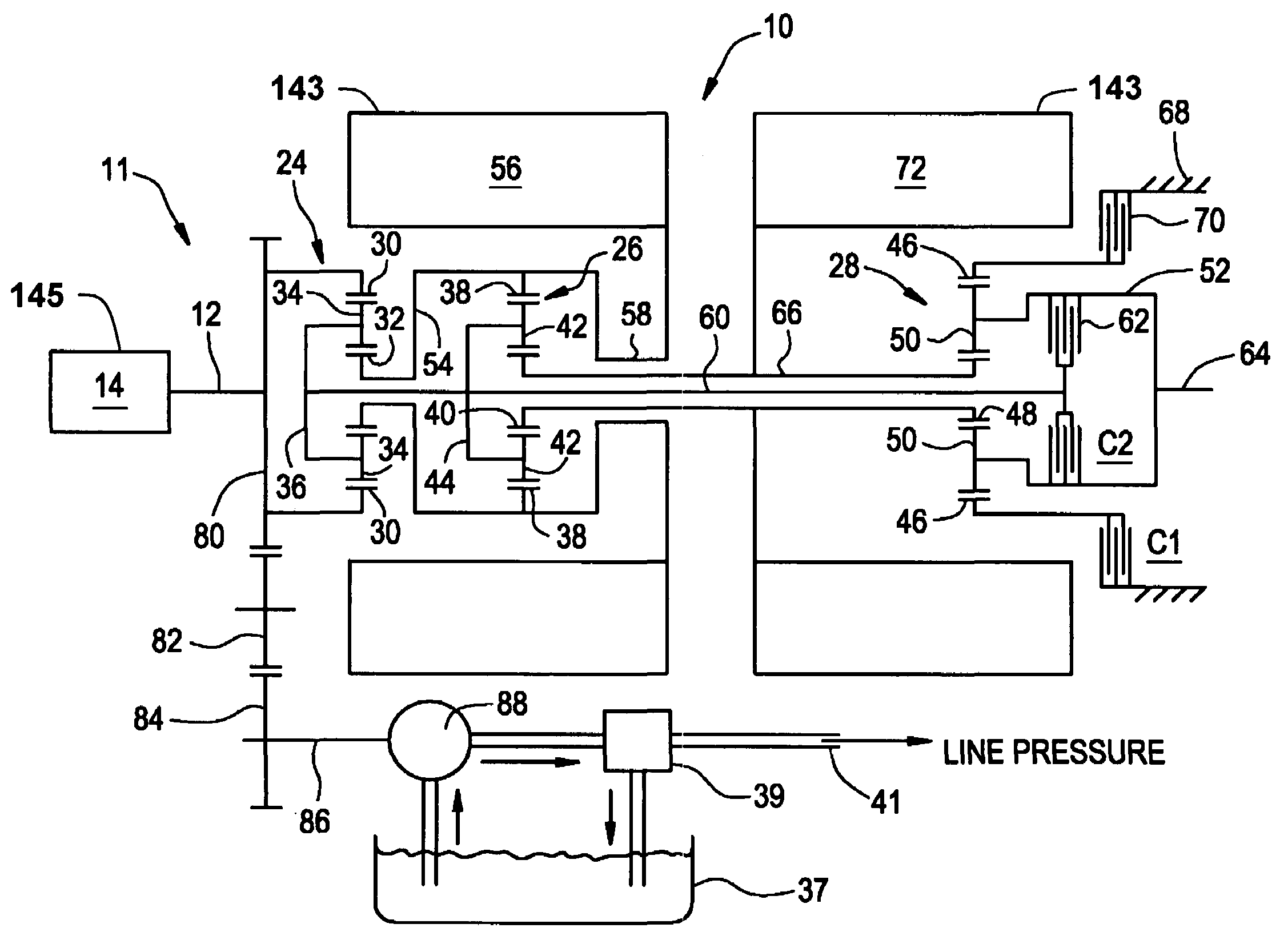 Method for active engine stop of a hybrid electric vehicle