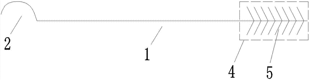 Vascular suture for laparoscope