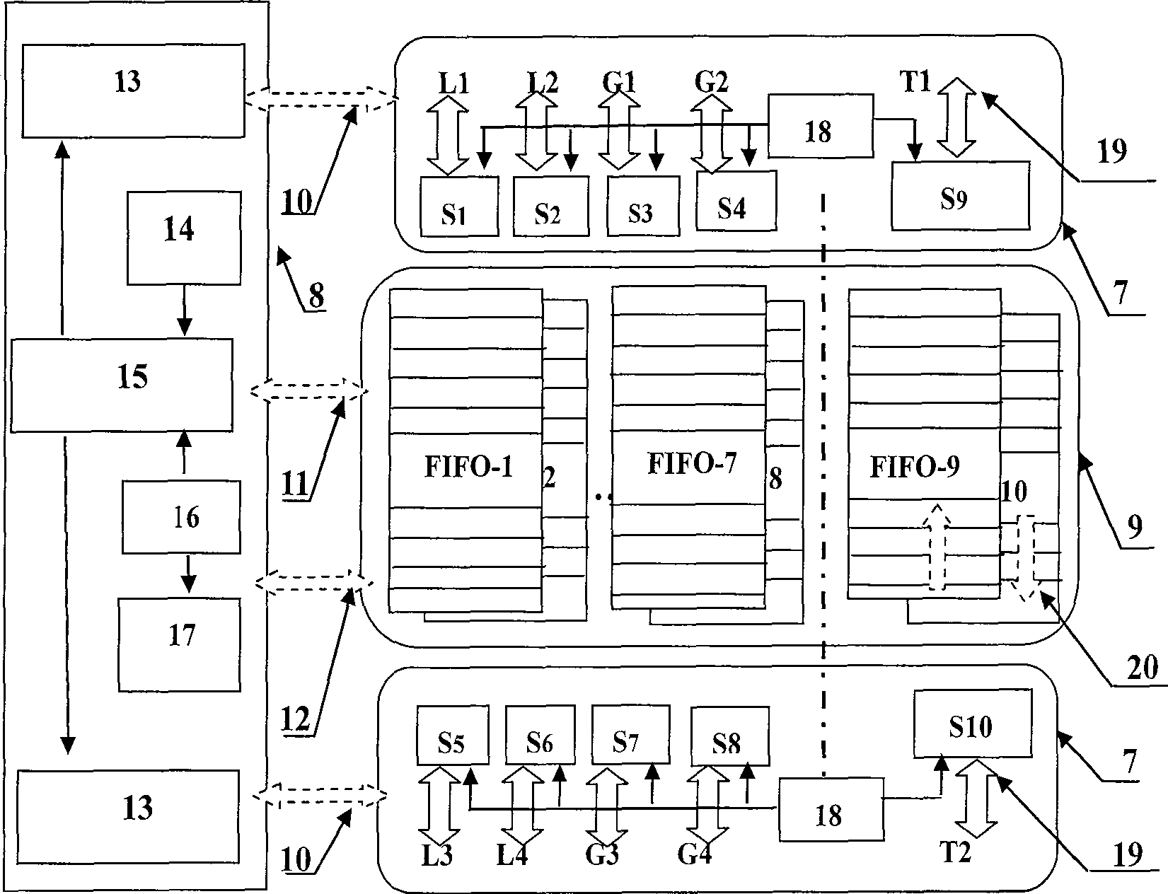 Three-dimensional multiprocessor system chip