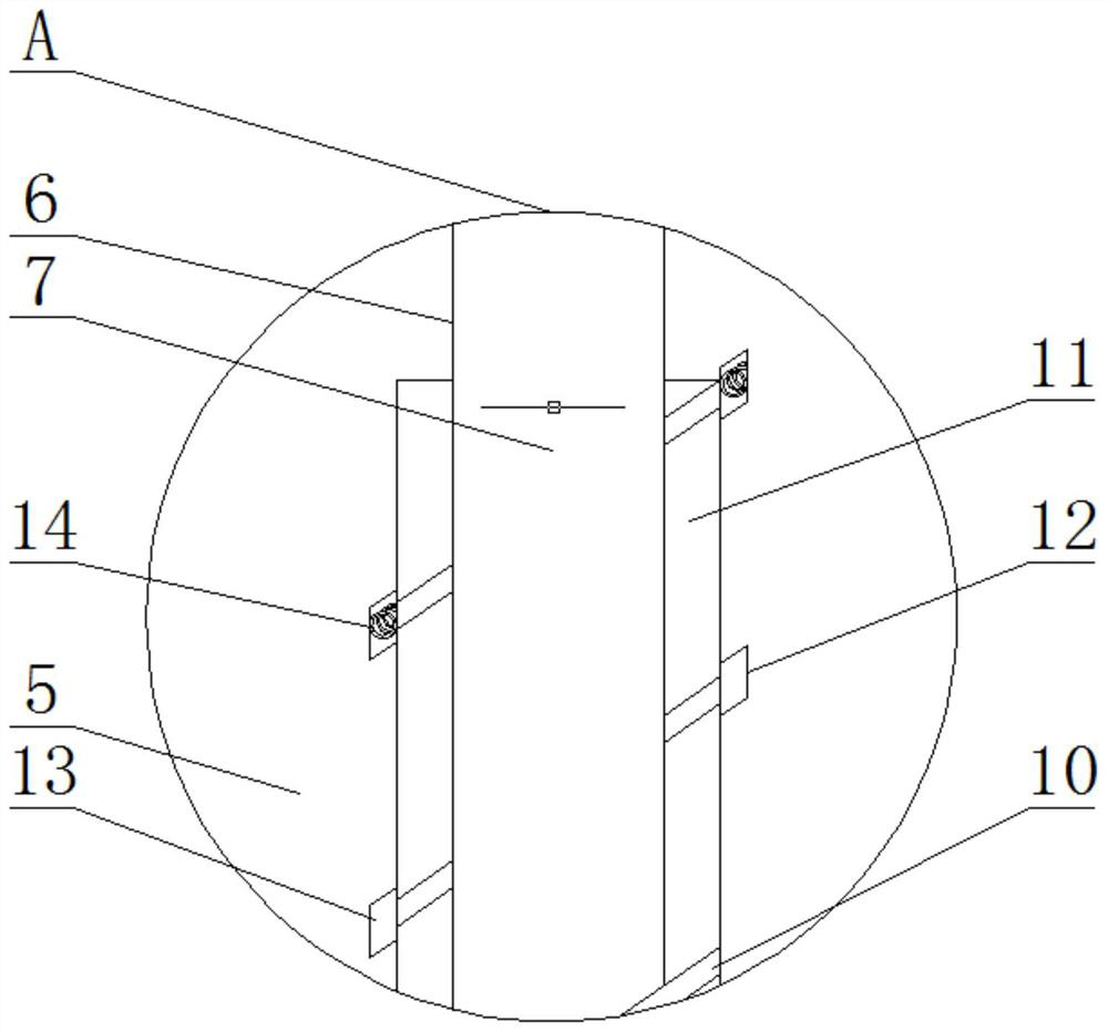 Wear-resistant gate valve long in service life