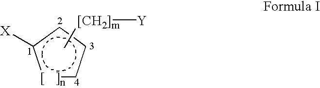 Bisubstituted carbocyclic cyclophilin binding compounds and their use