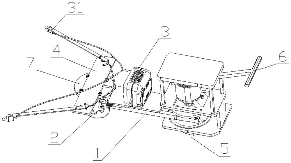 Pesticide spraying device