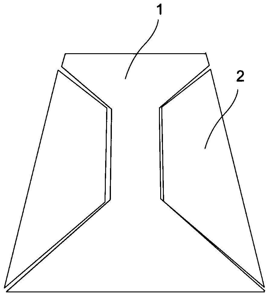 Method for acquiring bainite complex phase tissue with workpieces with different cross section thicknesses