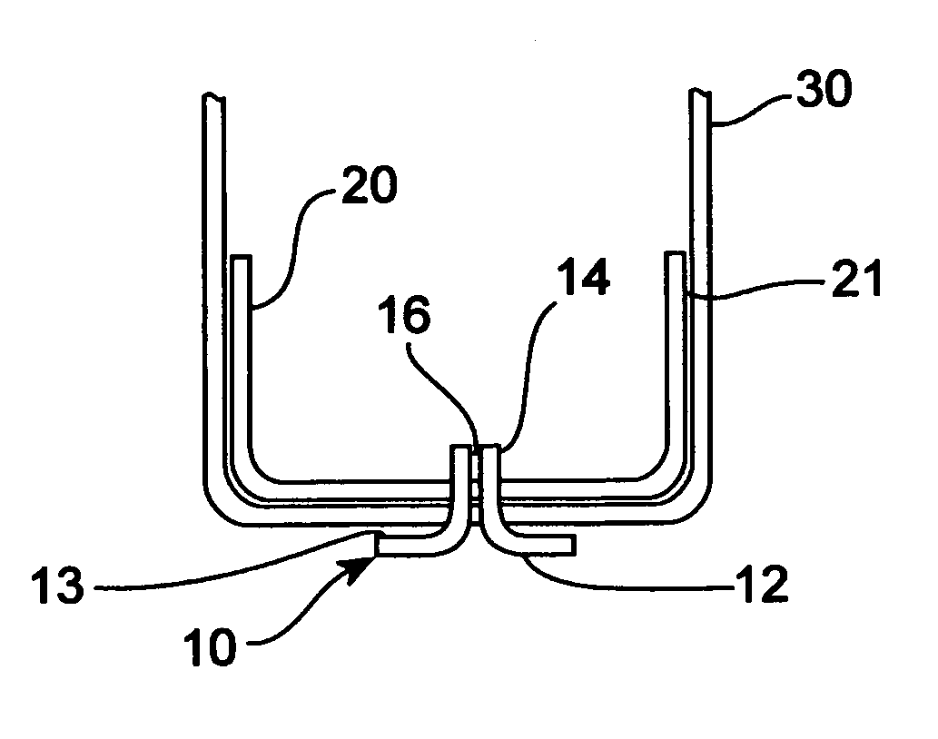 Temperature activated pressure relief mechanism for flashlights and batteries