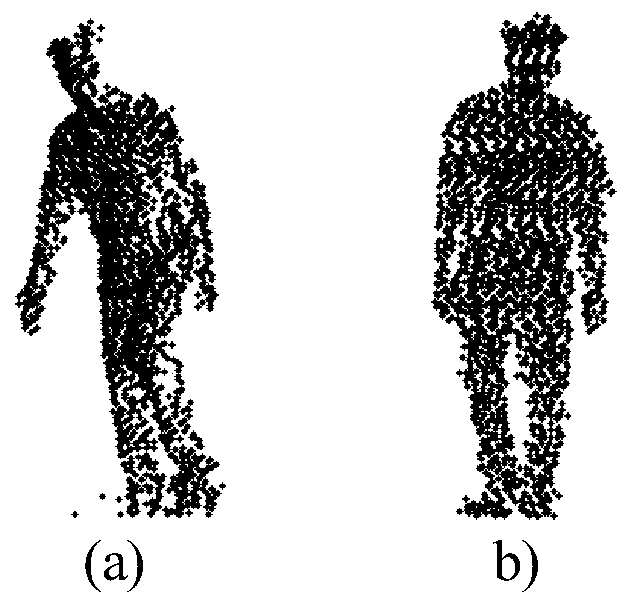 Abnormal gait behavior recognition method based on virtual posture sample synthesis