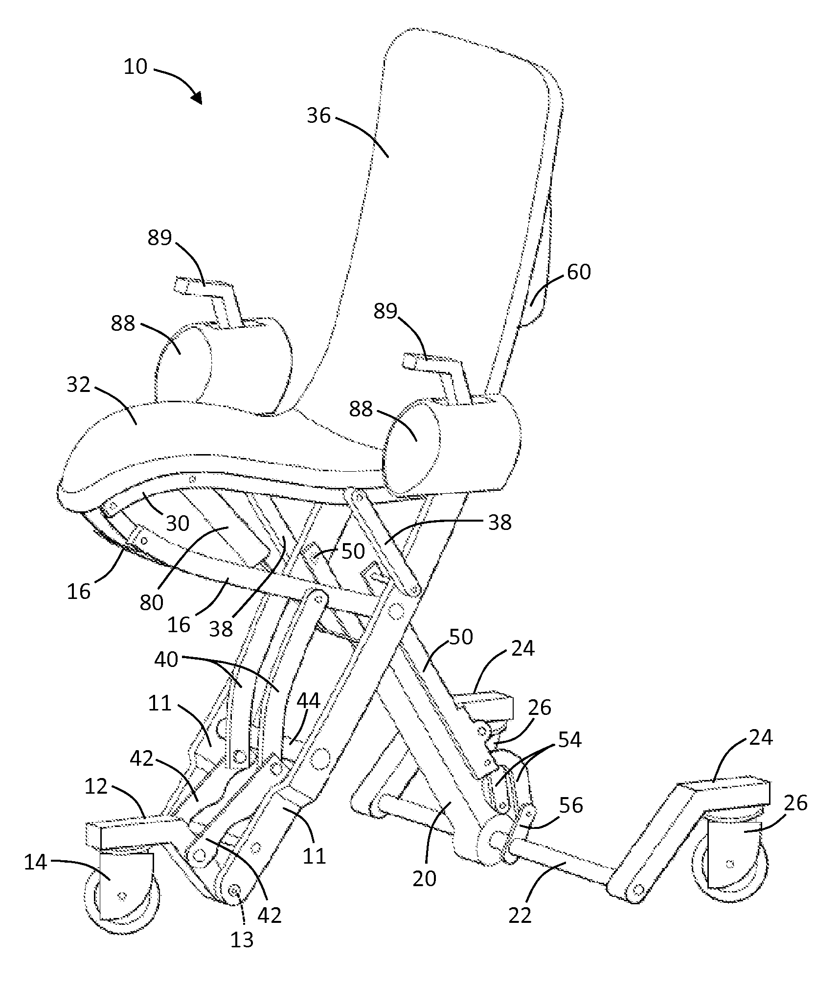 Convertible Creeper Assembly