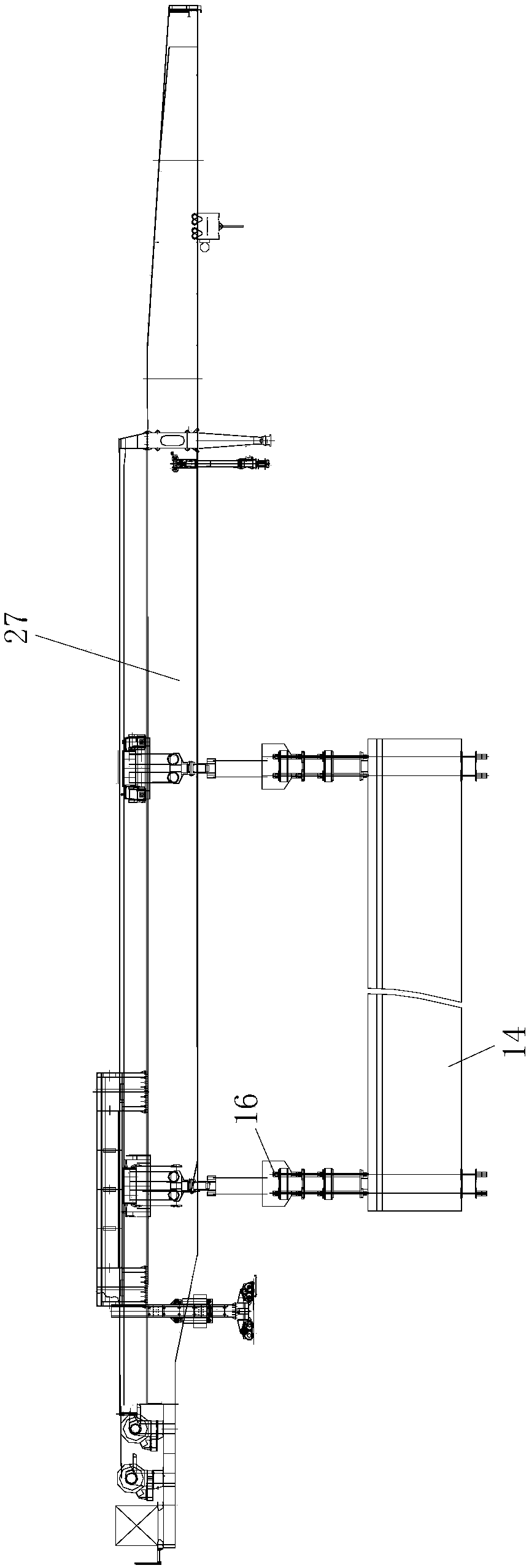 Dismantling Method of Main Girder of Overspan Existing Line Bridge