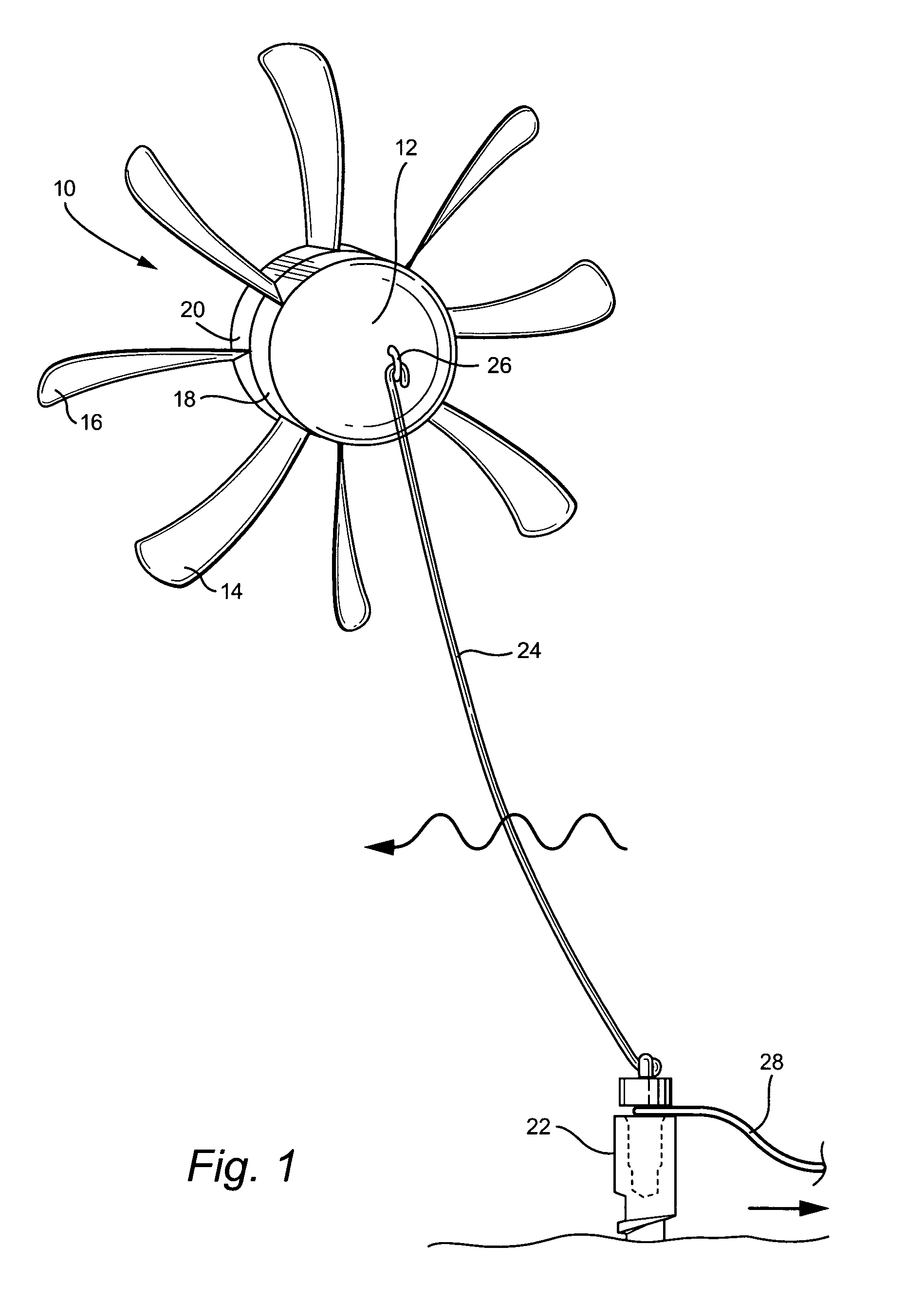 Water current generator