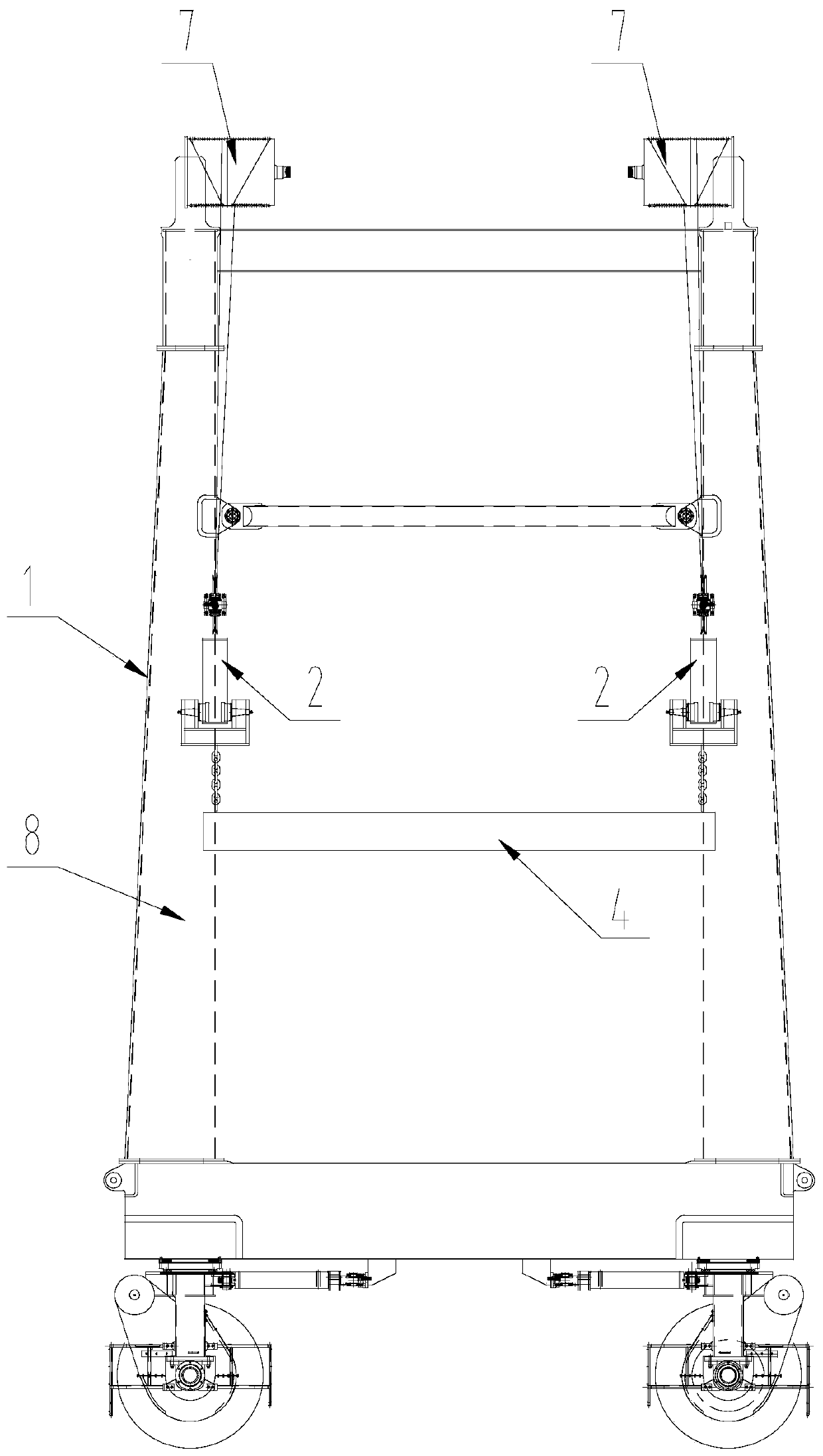 Cranes with Rigid Guided Lift