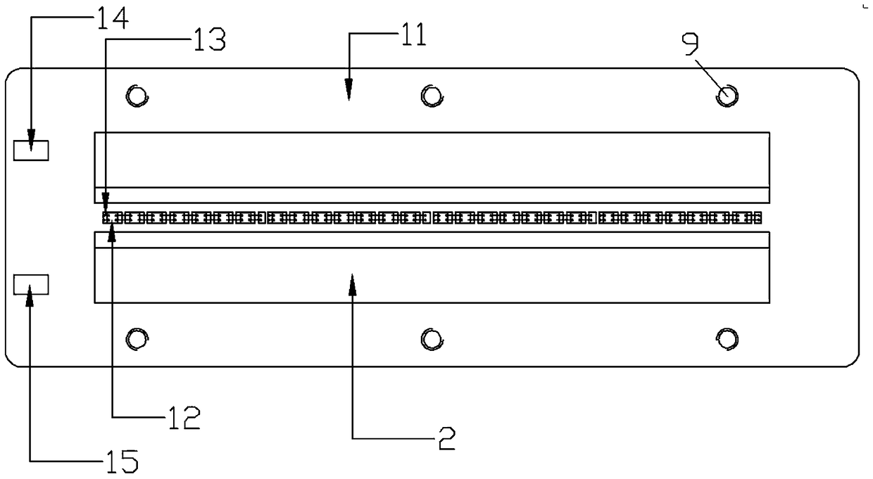 An inorganic packaged self-concentrating integrated uvled module