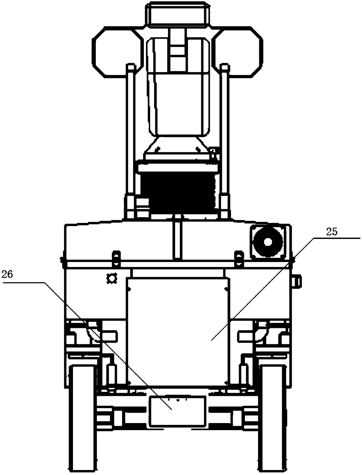 Polling robot for transformer substation